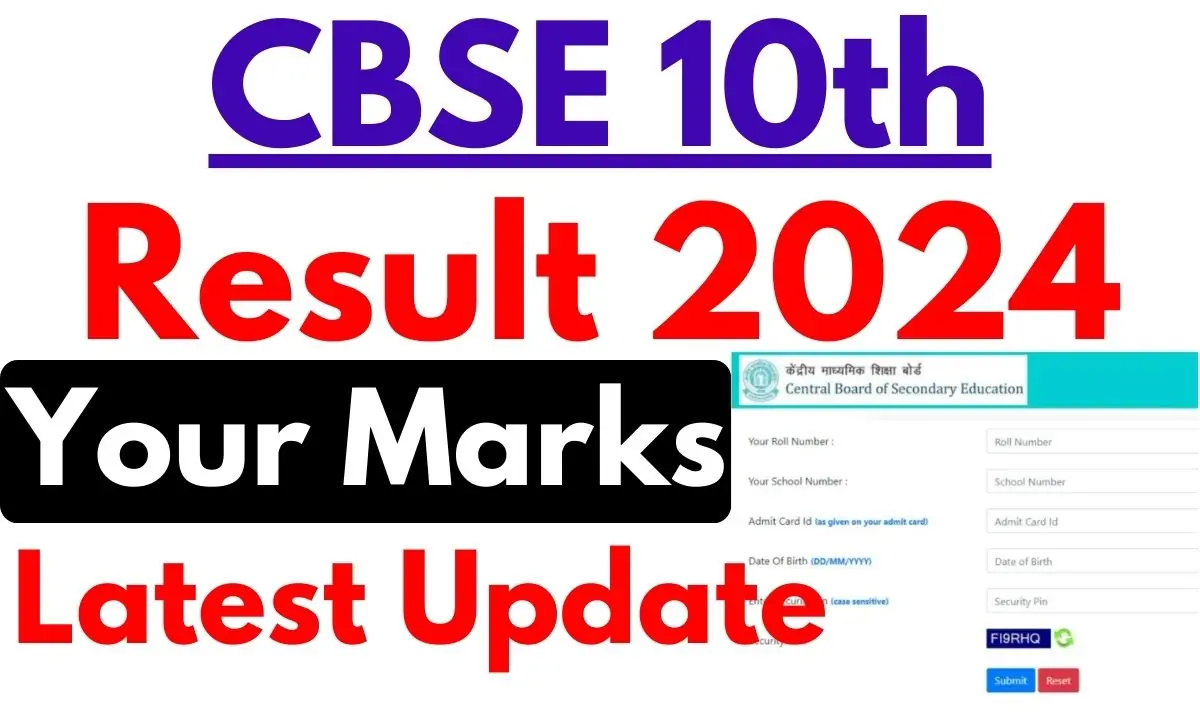 CBSE 10th Result 2024