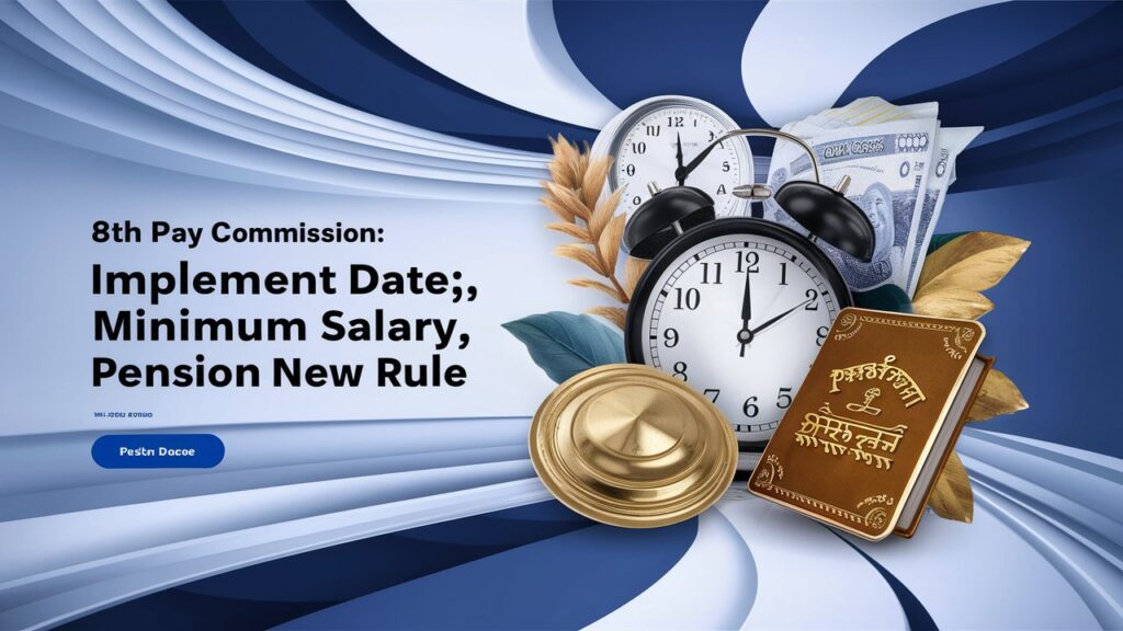 8th Pay Commission: Implement Date, Minimum Salary, Pension New Rule